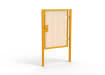 Yellow Apollo single leaf gate with unislide