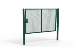 Apollo® 1.8m High x 2.5m Wide 358 Prison Mesh Single Leaf Gate Kit