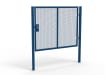 Blue Apollo® 1.8m High x 2.5m Wide 358 Prison Mesh Single Leaf Gate Kit with Unislide Latch