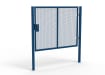 Blue Apollo® 1.8m High x 2.5m Wide 358 Prison Mesh Single Leaf Gate Kit with Latch Lock