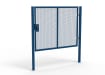 Blue Apollo® 1.8m High x 2.5m Wide 358 Prison Mesh Single Leaf Gate Kit with Quick Exit Digilock