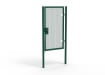 Green Apollo® 2.0m High x 1.2m Wide 358 Prison Mesh Pedestrian Gate Kit with Quick Exit Digital Lock