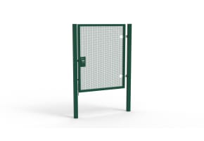 Apollo®  2.0m High x 1.5m Wide 358 Prison Mesh Single Leaf Gate Kit