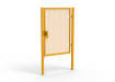 Yellow Apollo® 2.0m High x 1.5m Wide 358 Prison Mesh Pedestrian Gate Kit with Quick Exit Digital Lock