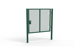 Apollo® 2.0m High x 2.0m Wide 358 Prison Mesh Single Leaf Gate Kit