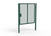 Green Apollo® 2.0m High x 2.0m Wide 358 Prison Mesh Single Gate Kit with Unislide Latch