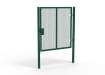 Green Apollo® 2.0m High x 2.0m Wide 358 Prison Mesh Single Gate Kit with Latch Lock