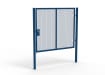 Blue Apollo® 2.0m High x 2.5m Wide 358 Prison Mesh Single Gate Kit with Unislide Latch