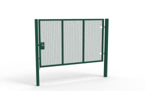 Apollo® 2.0m High x 3.0m Wide 358 Prison Mesh Single Leaf Gate Kit