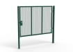 Green Apollo® 2.0m High x 3.0m Wide 358 Prison Mesh Single Gate Kit with Unislide Latch