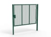 Green Apollo® 2.0m High x 3.0m Wide 358 Prison Mesh Single Gate Kit with Latch Lock