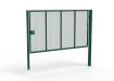 Durable Apollo® 2.0m high by 5.0m wide 358 prison mesh single leaf gate kit designed for secure access control.