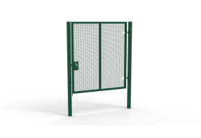 Apollo® 2.4m High x 2.0m Wide 358 Prison Mesh Single Leaf Gate Kit