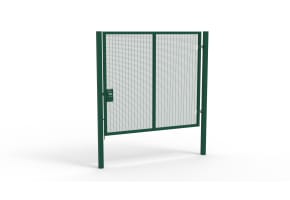 Apollo® 2.4m High x 2.5m Wide 358 Prison Mesh Single Leaf Gate Kit
