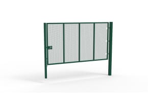 Apollo® 2.4m High x 5.0m Wide 358 Prison Mesh Single Leaf Gate Kit