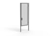 A Grey 3.0m high x 1.2m Wide Single Leaf 358 Apollo Security Gate with Unislide Latch