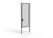 A Grey 3.0m high x 1.2m Wide Single Leaf 358 Apollo Security Gate with Quick Exit Digilock
