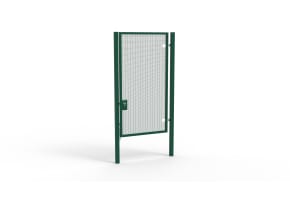 Apollo® 3.0m High x 1.5m Wide 358 Prison Mesh Single Leaf Gate Kit