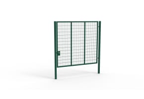 Apollo® 3.0m High x 3.0m Wide 358 Prison Mesh Single Leaf Gate Kit