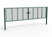 Green Apollo® 1.8m High 358 Prison Mesh Double Leaf Gate Kit with Unislide Latch 