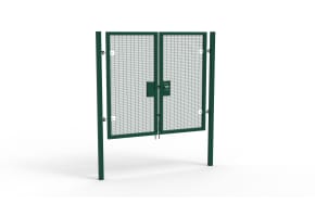 Apollo® 2.0m High x 2.0m Wide 358 Prison Mesh Double Leaf Gate Kit