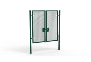 Apollo® 2.4m High x 2.0m Wide 358 Prison Mesh Double Leaf Gate Kit