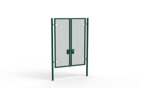 Apollo® 3.0m High x 2.0m Wide 358 Prison Mesh Double Leaf Gate Kit