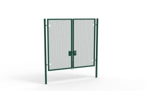 Apollo® 3.0m High x 3.0m Wide 358 Prison Mesh Double Leaf Gate Kit