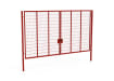 Red Apollo® 3.0m High x 6.0m Wide 358 Prison Mesh Double Leaf Gate Kit with Latch Lock