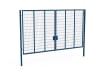 Blue Apollo® 3.0m High x 6.0m Wide 358 Prison Mesh Double Leaf Gate Kit with unislide