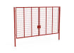 Red Apollo® 3.0m High x 6.0m Wide 358 Prison Mesh Double Leaf Gate Kit with unislide