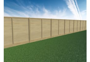 EchoGroove Lite 1.5m x 1.8m Wide UC4 Reflective Acoustic Fence Panel