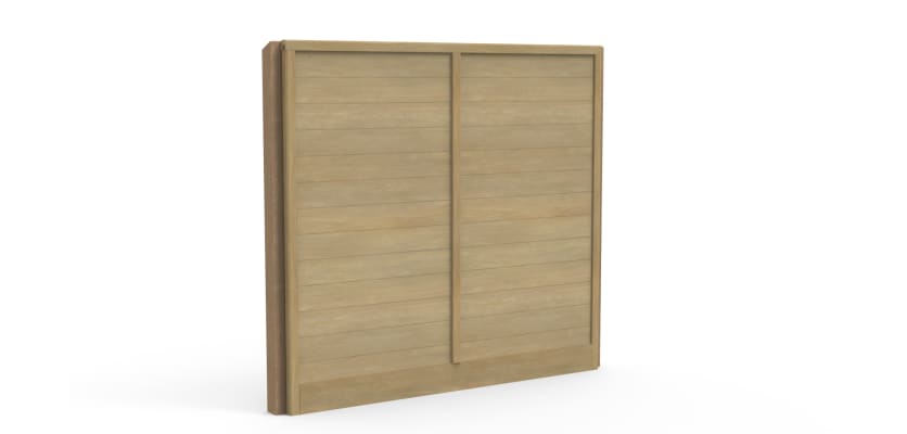 EchoGroove Lite panel with Timber Posts