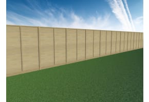 EchoGroove Lite 2.4m x 1.8m Wide UC4 Reflective Noise Reduction Panel