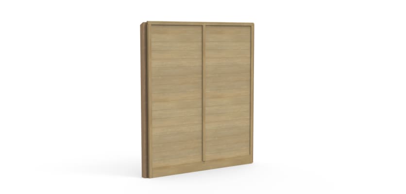 EchoGroove Lite Timber Panel with Timber Posts