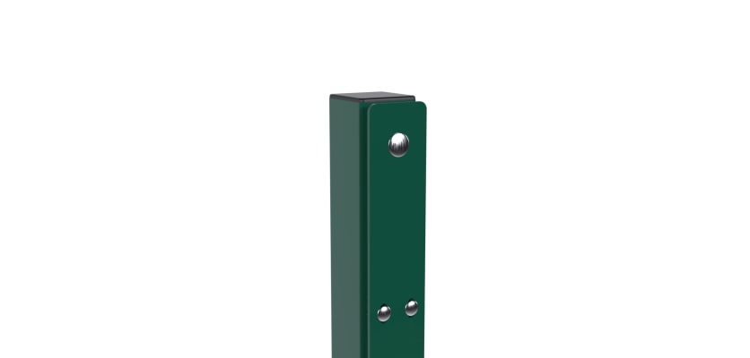 2 metre high green ProFence fence post