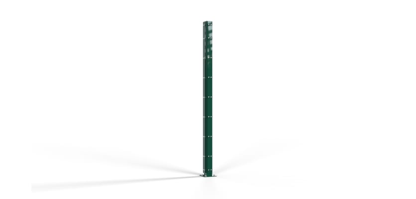 Bolt-down 2 metre high corner ProFence fence post