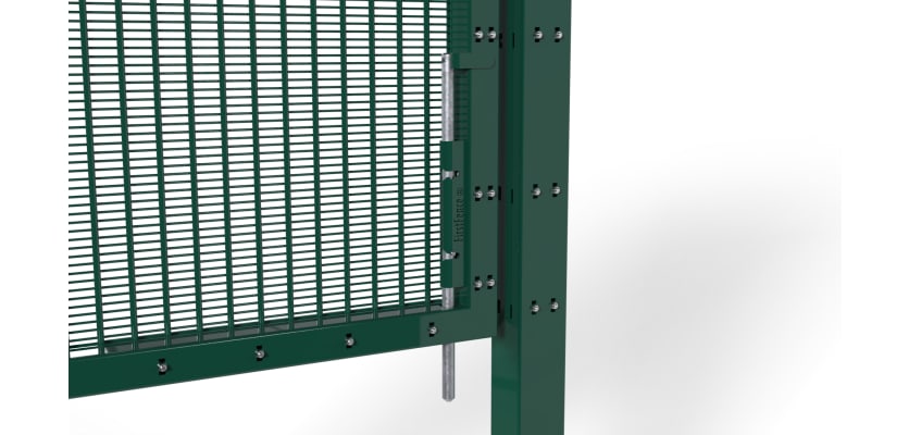 Dropbolt on 2.0m x 5.0m Wide ProFence® 2X SR2 (B3) LPS 1175 Single Gate Leaf Kit