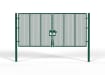 Green 2.0m x 5.0m Wide ProFence® 2X SR2 (B3) LPS 1175 Double Gate Leaf Kit