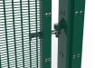 Gate hinge on 3.0m x 4.0m Wide ProFence® 2X SR2 (B3) LPS 1175 Double Gate Leaf Kit