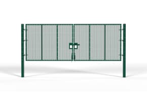 3.0m x 6.0m Wide ProFence® 2X SR2 (B3) LPS 1175 Double Gate Leaf Kit