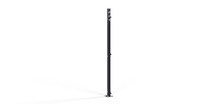 A 1.8m Bolt Down Post for EnviroProtect SR1 (A1) LPS 1175 Security Railings