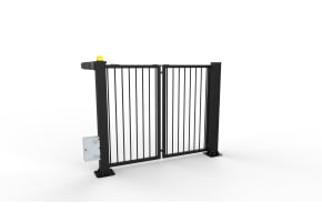 FFL RapidFold™ Single Leaf Gate - Vertical Bar Infill - Up To 3m Opening