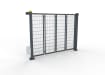 FFL RapidFold Double Leaf Gate - 868 Mesh Infill - Anthracite Grey RAL 7016