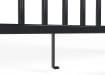 A Close up of the supporting leg for the EnviroProtect SR1 (A1) LPS 1175 Vertical Bar Security Railing Kit