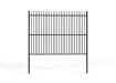 A Panel of 3.0m High EnviroProtect SR1 (A1) LPS 1175 Vertical Bar Security Railings in Black