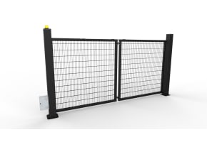  FFL RapidFold Pro™ Single Leaf Gate - 868 Mesh Infill - Up To 5m Opening
