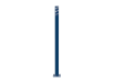 Heavy duty blue gate post with catch receiver for Apollo mesh gates