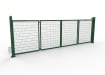 FFL RapidFold Pro Double Leaf Gate - 868 Mesh Infill - Green RAL 6005