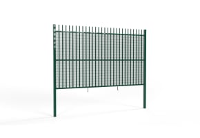 2.4m High EnviroProtect® Anti-Climb SR1 (A1) LPS 1175 Vertical Bar Railing Kit